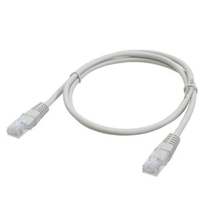Патч-корд 0.5м, UTP, cat.5e, CCA, grey Patron (CAB-PN-PATCH-05M) Вінниця - фото 1