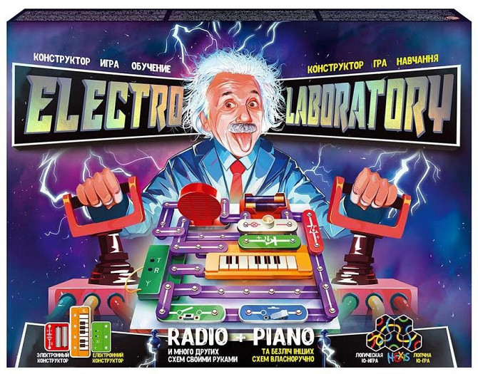 Електронний конструктор "Electro Laboratory. Radio+Piano" (5), шт Київ - фото 1