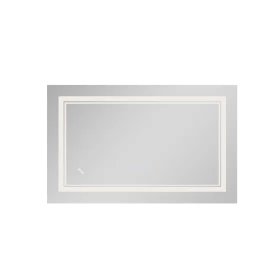 Дзеркало Qtap Cardinal (CA1) 800х500 з LED-підсвіткою Touch, з антизапотіванням, з димером, темп. кольору (3000-6500K) Reverse Київ