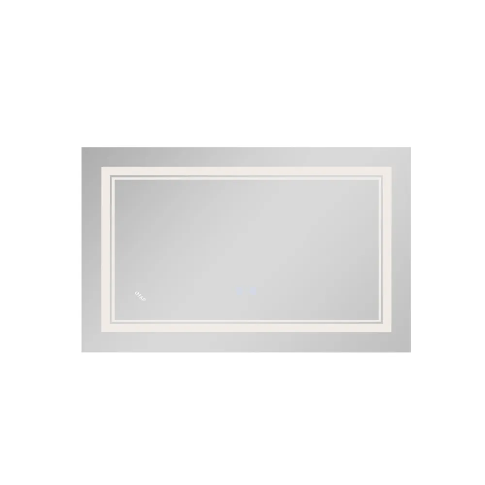 Дзеркало Qtap Cardinal (CA1) 800х500 з LED-підсвіткою Touch, з антизапотіванням, з димером, темп. кольору (3000-6500K) Reverse Київ - фото 6