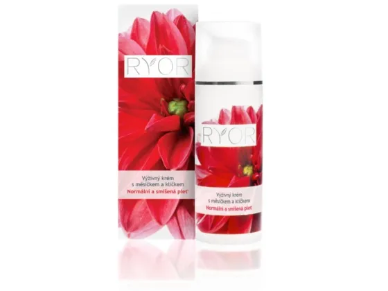 Питательный крем с календулой и ростковыми маслами Nourishing Cream With Calendula And Wheat GermOil Ryor,50мл Днепр