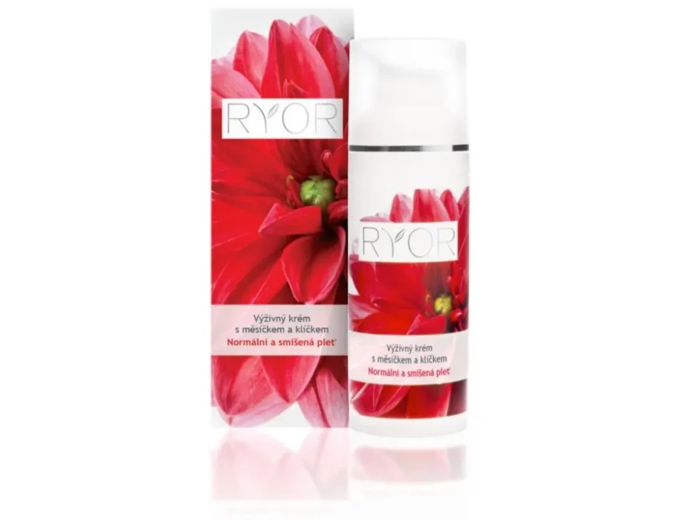 Питательный крем с календулой и ростковыми маслами Nourishing Cream With Calendula And Wheat GermOil Ryor,50мл Днепр - изображение 2