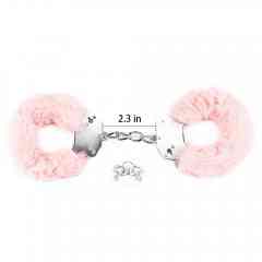 Наручники - Fetish Pleasure Fluffy Hand Cuffs Pink Sex Aura Київ