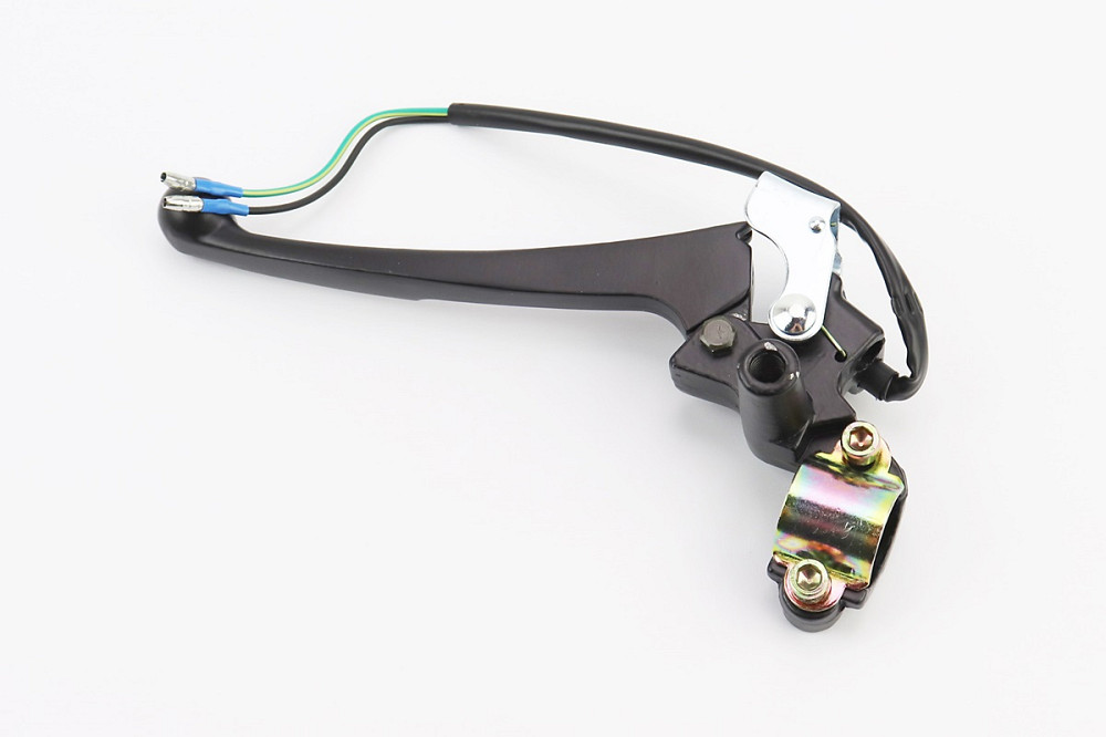 Важіль гальмівний лівий з кріпленням, гальмівним датчиком в зборі Honda DIO AF-56 Київ - фото 1