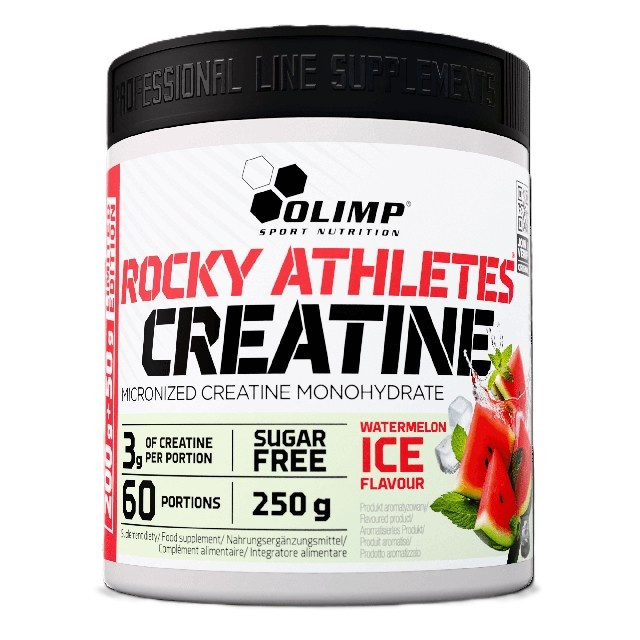 Креатин моногидрат Olimp Rocky Athletes Creatine 250 г, Watermelon Луцк - изображение 1