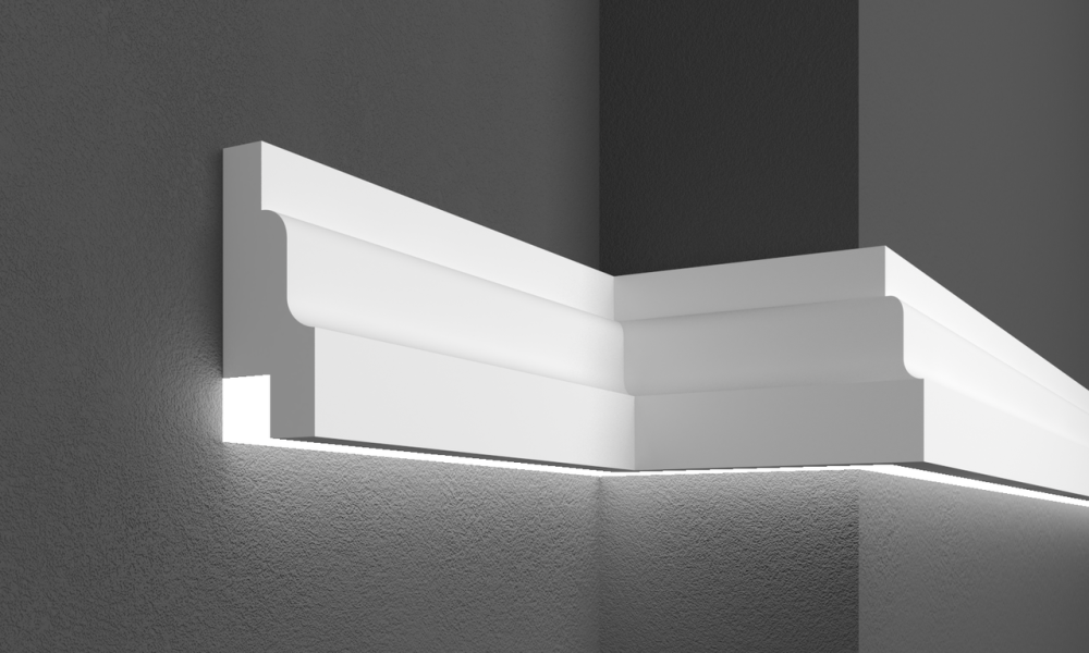 Молдинг фасадный Prestige Decor MC 302 led Днепр - изображение 1