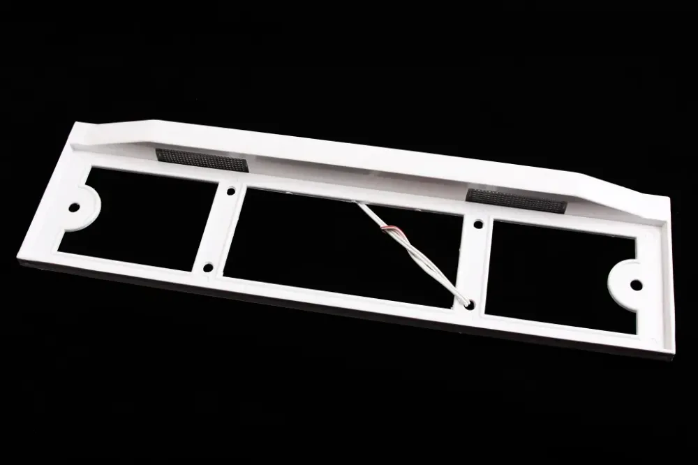 Рамка под номер с подсветкой Master Speed белая Винница - изображение 1