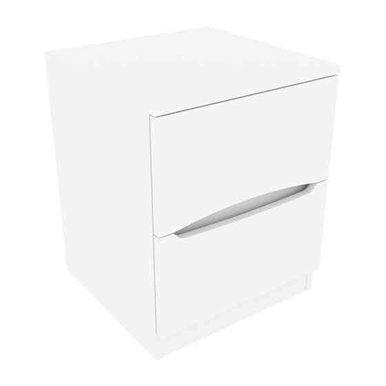 Тумба прикроватная Дельта, Белый, 400/400/500 Львов