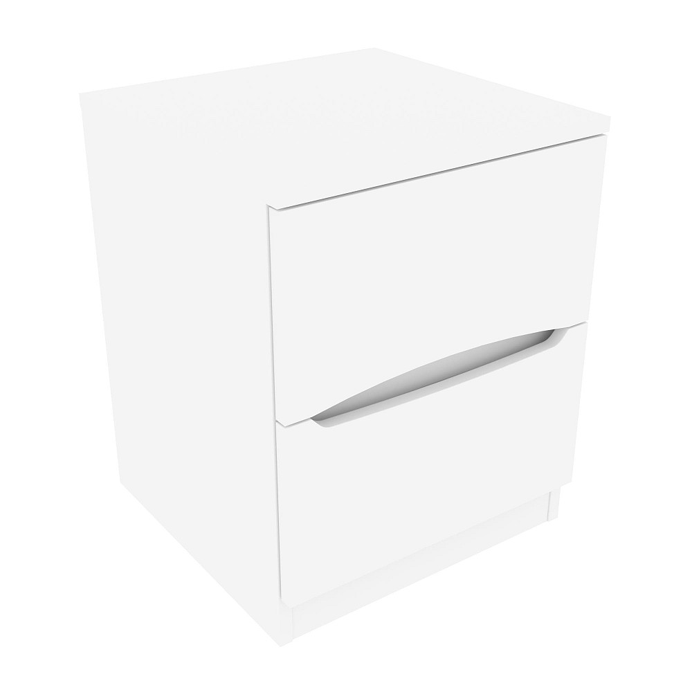 Тумба приліжкова Дельта, Білий, 400/400/500 Львів - фото 2