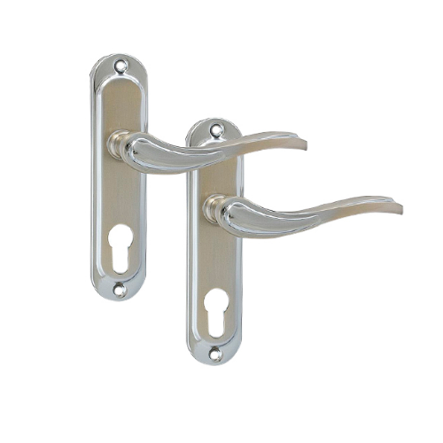 Ручка дверна на планці MINI 61.364 AL SN/CP KEDR Житомир - изображение 1