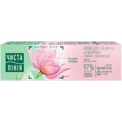 Крем для лица Чистая линия Фитотерапия Дневной для сухой кожи Увлажняющий 40 мл (8714100711200) Винница