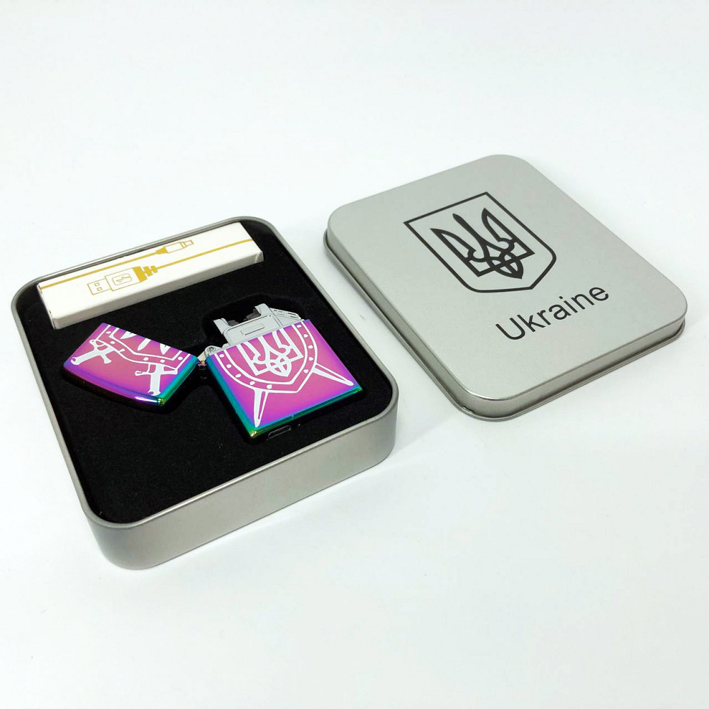 Электро зажигалка для сигарет, Электронная импульсная зажигалка на подарок электрическая OH-19 Львов - изображение 8