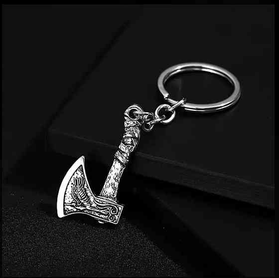 Брелок сокира вікінгів – скандинавський оберіг, метал Київ