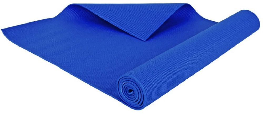 Килимок для йоги та фітнесу Power System PS-4014 PVC Fitness-Yoga Mat Blue (173x61x0.6) Кам'янське - фото 4