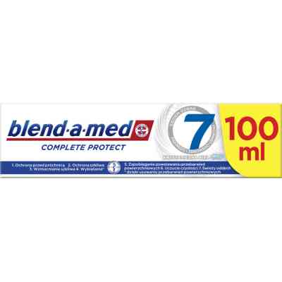 Зубна паста Blend-a-med Complete Protect 7 Кришталева білизна 100 мл (8001090716279) Вінниця