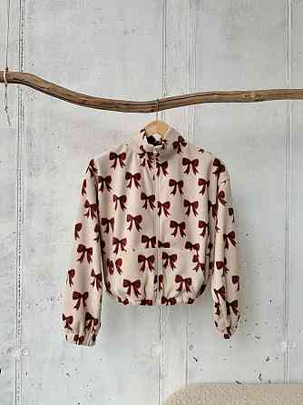 Женская стильная теплая худи с принтом на флисе Шоколадный Одесса