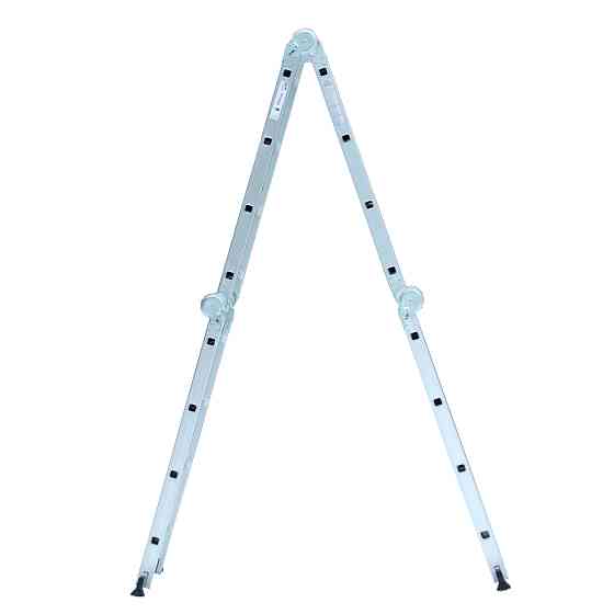 Flora Лестница многоцелевая алюминиевая 4×4 ступеней 4.58м FLORA (5031324) Коломия