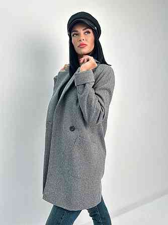 Женское кашемировое пальто Forest 42-44, Графит Киев