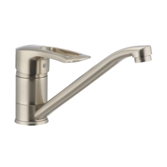 Кухонный смеситель Haiba Hansberg 004 из нержавеющей стали (HB0183) Харьков