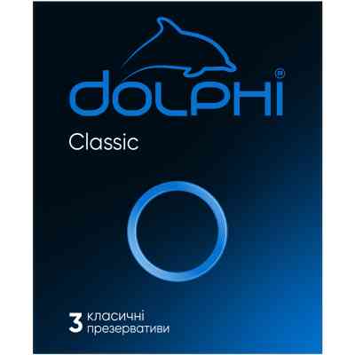 Презервативы Dolphi Classic 3 шт. (4820144770494) Винница