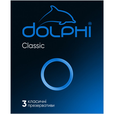 Презервативы Dolphi Classic 3 шт. (4820144770494) Винница - изображение 1