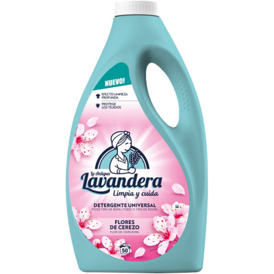 Гель для стирки La Antigua Lavandera Цветение вишни 2.5 л (8435495826767) Винница - изображение 1