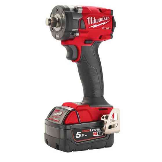 Гайковерт аккумуляторный бесщеточный 1/2'' MILWAUKEE, M18 FIW2F12-502Х, 339Нм, с кольцом (зарядное устройство M12-18 FC, 2 аккумулят Одесса