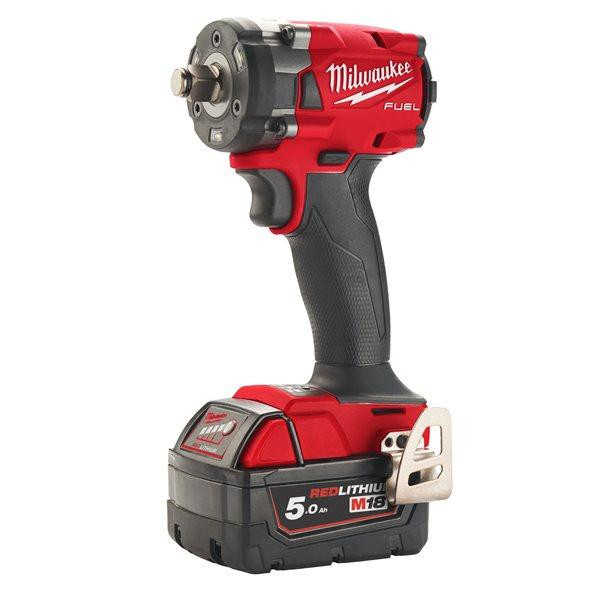 Гайковерт аккумуляторный бесщеточный 1/2'' MILWAUKEE, M18 FIW2F12-502Х, 339Нм, с кольцом (зарядное устройство M12-18 FC, 2 аккумулят Одесса - изображение 3