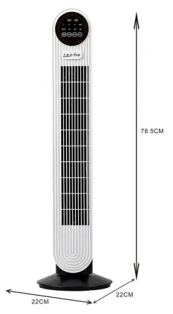 Напольный вентилятор с пультом Zepline ZP- 139 500Вт Коломыя