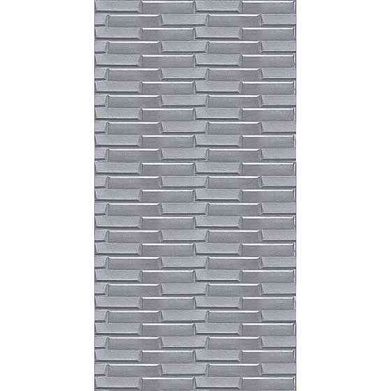 Самоклеюча 3D панель 3080x700x5мм Кладка Срібло SW-00001760 Київ