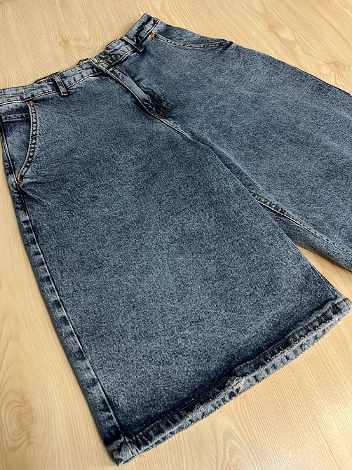 Шорти жіночі джинсові Its Basic 544-30 бермуди стрейч з рваним низом сині, синій, 31, 31, 80 см, 110 см Київ - фото 4