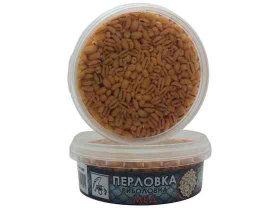 Перловка мед 150мл фарбована (ПЕТ банка) 90091 ТМ KING FISH Київ