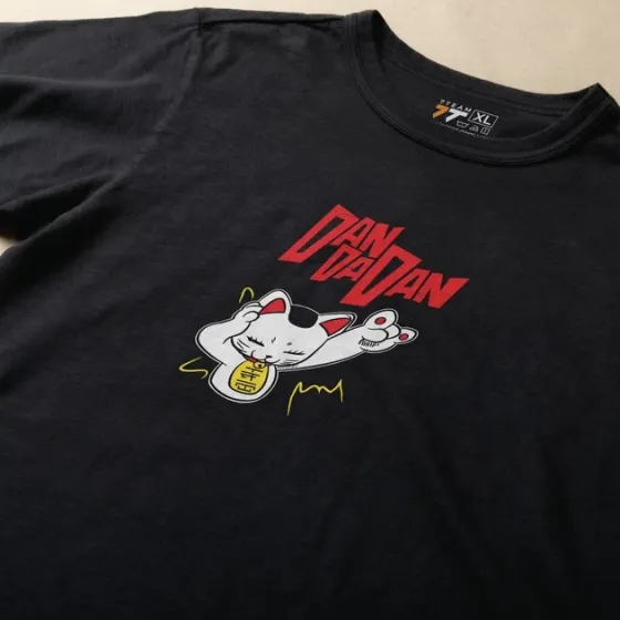 Футболка для подростка мальчика с принтом Dandadan Turbocat Размер 160 Anime10853 Днепр