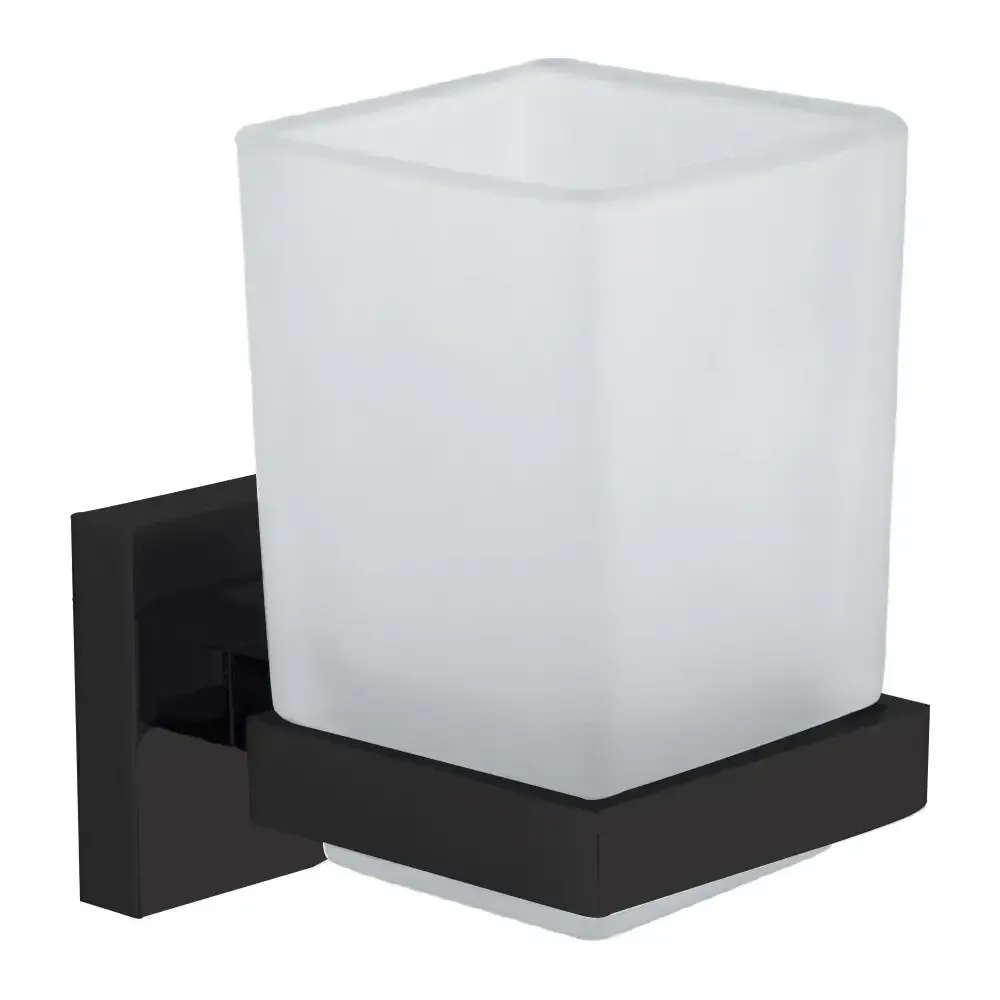 Стакан для зубних щіток VOLLE CUADRO de la noche чорний Київ - фото 1