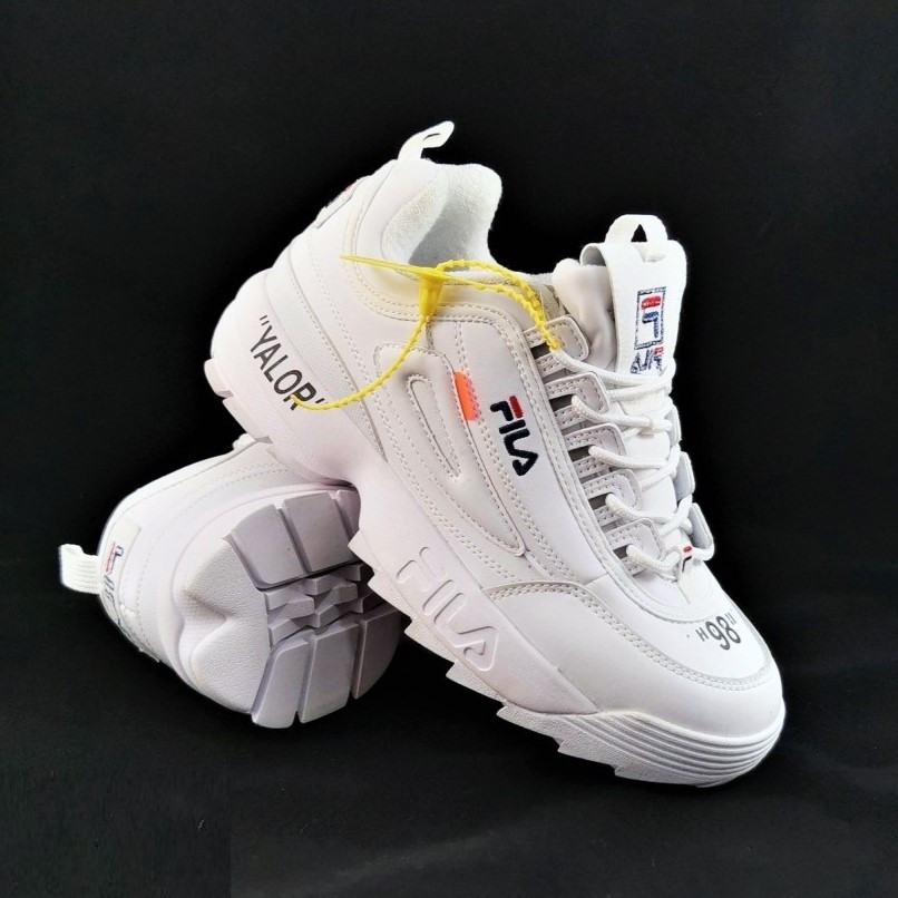 Кроссовки FILA Disruptor Белые Кожаные Фила Женские (размеры: 36,37,38,39,40,43) Видео Обзор Днепр - изображение 7