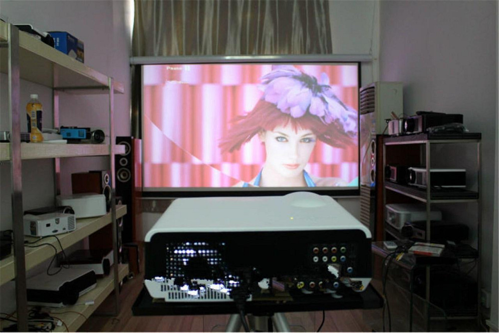 Портативний проектор LED Auna HDMI USB VGA для домашнього кінотеатру 1080P Full HD з Німеччини Дніпро - фото 7