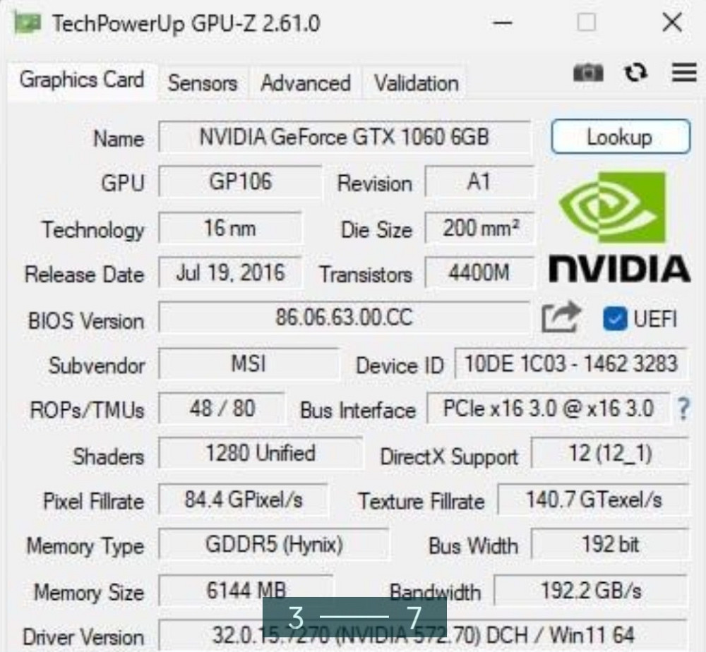 Видеокарта MSI GeForce GTX 1060 6Gb. Киев - изображение 5
