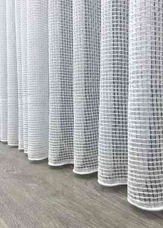 Тюль жакард колір білий 2023т Київ