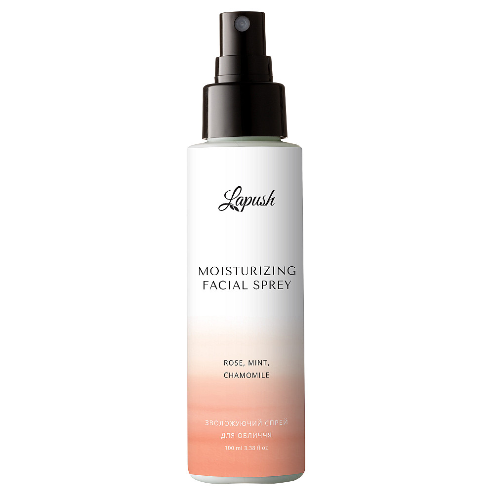 Увлажняющий спрей для лица Rose, Mint & Chamomile Lapush 100 мл Киев - изображение 2