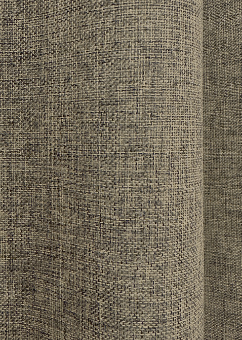 Комплект готовых штор VR-Textil Лен Мешковина № 1770ш Какао 100х270см 2 шт (31-821) Киев - изображение 8