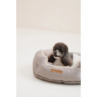 Лежак для животных Pet Fashion BRIG 58х48х20 см кофейный (4823082441488) Винница - изображение 5