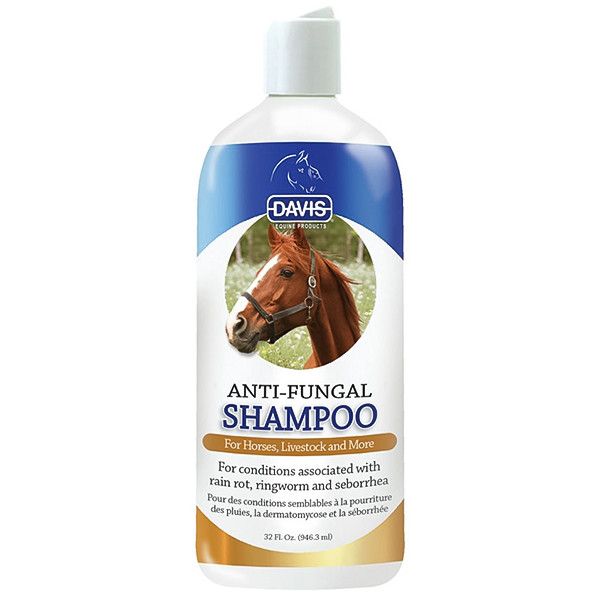 Davis Anti-Fungal Shampoo ДЕВІС АНТИ-ФУНГАЛ протигрибковий шампунь з 2% хлоргексидином для собак, коней Київ - фото 1