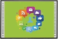 Інтерактивна дошка iBoard 96C slim Київ - фото 1