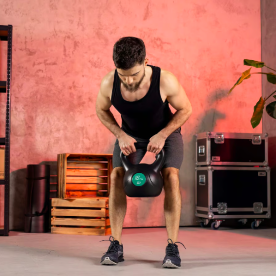 Гиря вінілова Hop-Sport 16кг HS-PB0016KB Київ