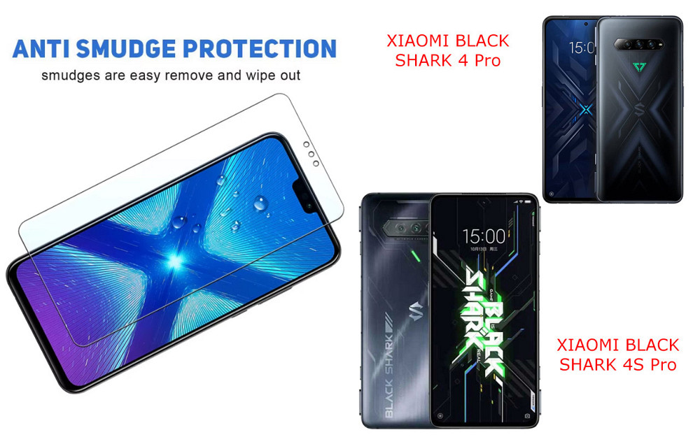 Защитное стекло NeoGlass для XIAOMI BLACK SHARK 4 Pro, 4S Pro – ультрапрозрачное и устойчивое Киев - изображение 3