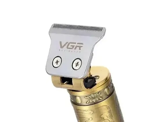 Триммер аккумуляторный VGR V-085 USB, машинка для стрижки волос и бороды, T-лезвие, 3 насадки, 1500 мАч Одесса