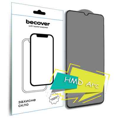 Скло захисне BeCover HMD Arc Black (713412) Вінниця