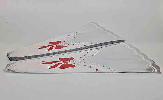 Конусне паковання під квіти h60/ 8низ/32верх метал (100 шт.) візерунок89 (1) (100 шт.) Харків