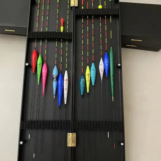 Набор поплавков со светодиодами 3 шт, ночная рыбалка, батарейки CR425 в комплекте, тубусы Киев