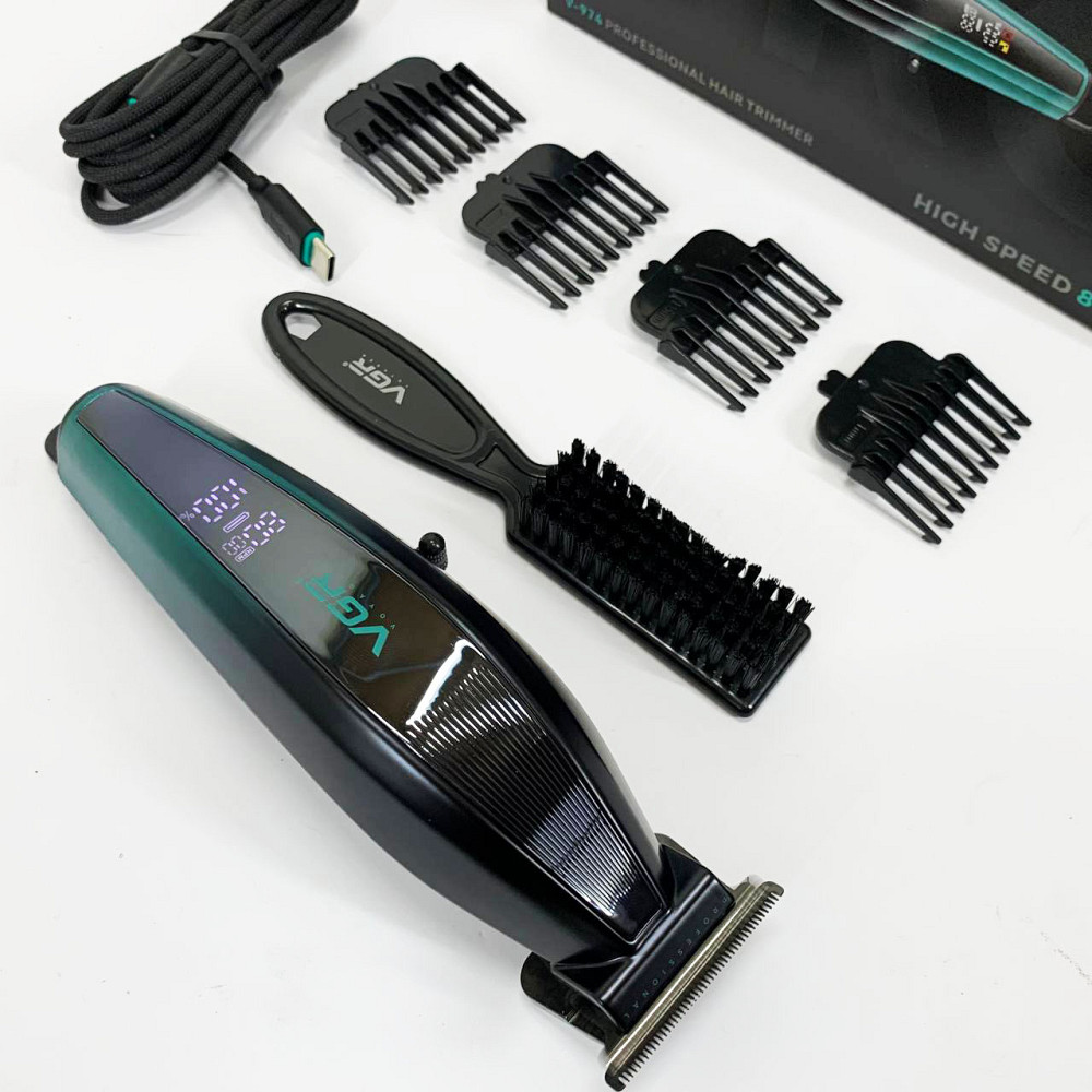 Надійна машинка для стрижки VGR, Домашні машинки для стрижки Чоловічий тример окантовки ER-41 Івано-Франківськ - фото 2